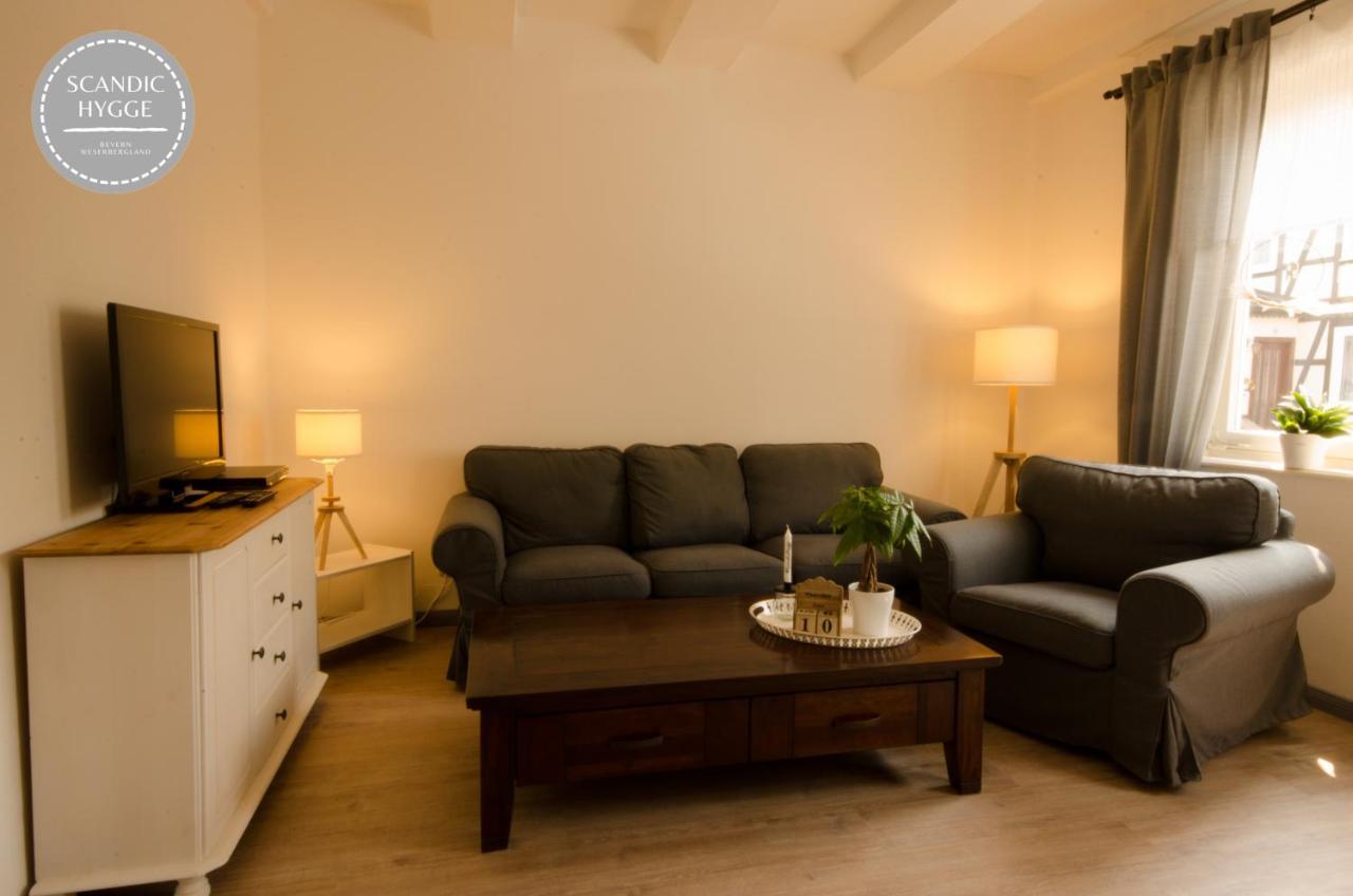 Ferienwohnung Scandic Hygge Bevern Im Weserbergland Buitenkant foto